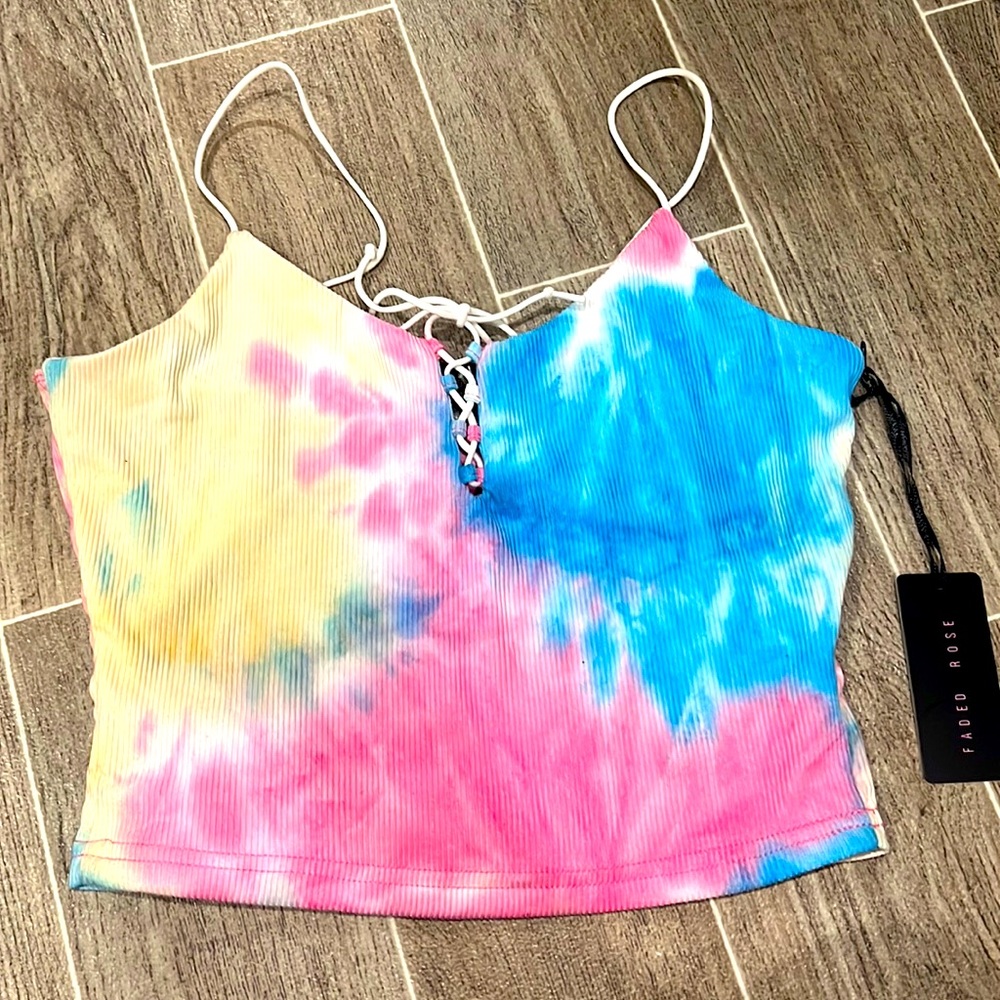 Tie Dye Crop Top